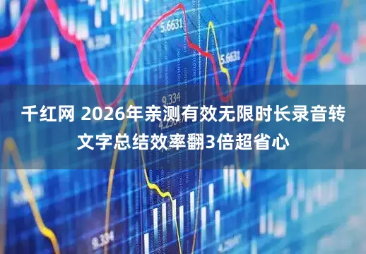 千红网 2026年亲测有效无限时长录音转文字总结效率翻3倍超省心