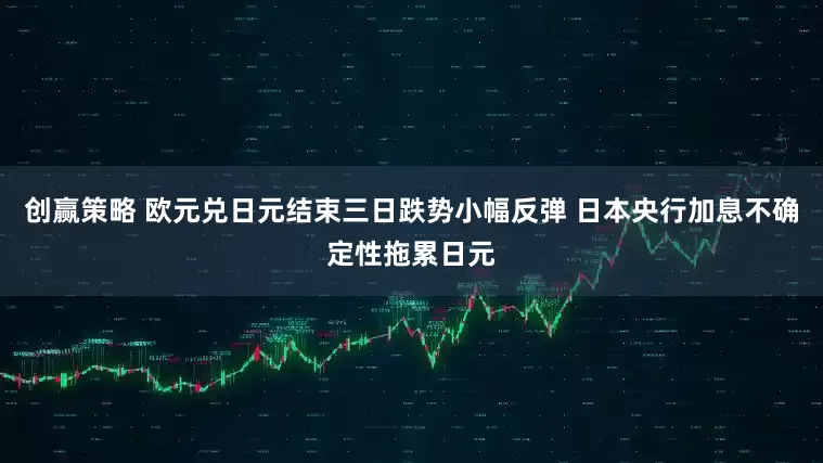创赢策略 欧元兑日元结束三日跌势小幅反弹 日本央行加息不确定性拖累日元