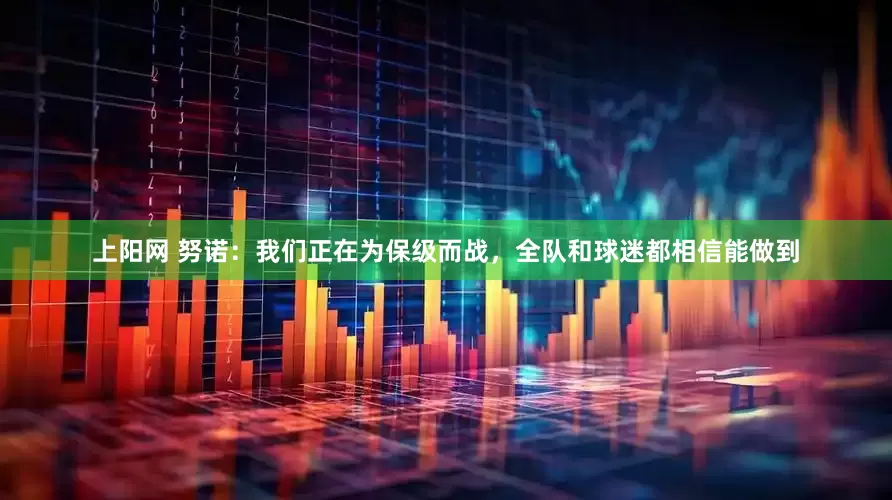 上阳网 努诺：我们正在为保级而战，全队和球迷都相信能做到